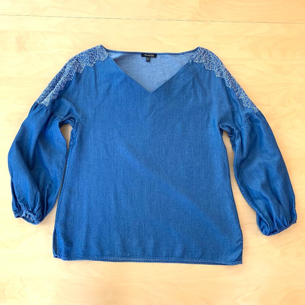 Massimo Dutti Denim Tunic